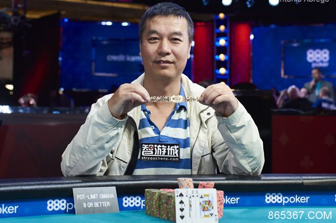 朱跃奇赢得WSOP第35项混合奥马哈冠军，斩获个人首条金手链