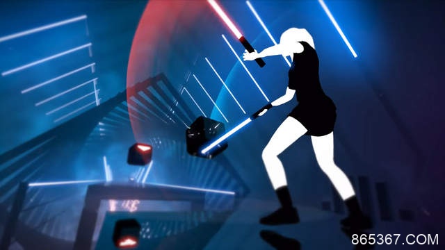 《Beat Sabe》VR 音乐游戏 用光剑玩音乐节奏游戏