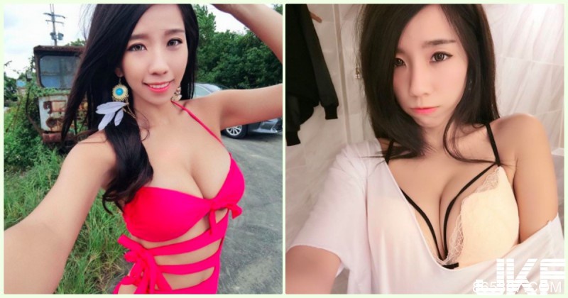 冬天一样好坏坏！「白皙美乳妹」肉体有够凶爆！万恶的「饱满乳量」整个好猛喔…