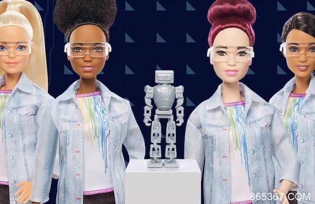 机器人工程师芭比娃娃 跟上STEM教育潮流